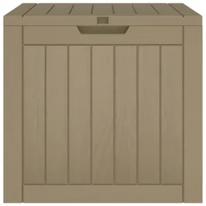 Záhradný úložný box 118 l Dekorhome Světle hnědá