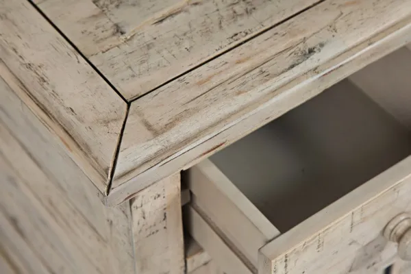 Nočný stolík AVOLA Livin Hill Biela