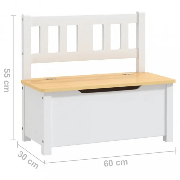 Detský set 4 ks Dekorhome Šedá