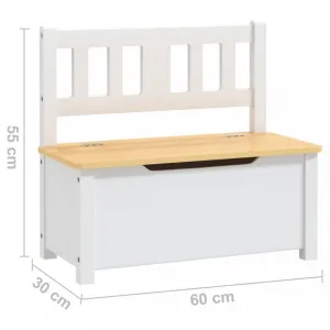 Detský set 4 ks Dekorhome Šedá