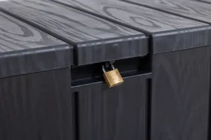 TOOMAX BRAVO záhradný plastový úložný box 270 L - grafit