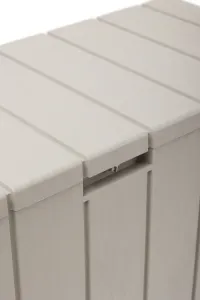 TOOMAX BRAVO záhradný plastový úložný box 270 L - grafit