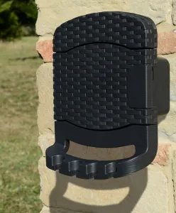 TOOMAX TUBO plastový nástenný držiak na hadicu - grafit