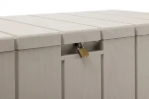 TOOMAX BRAVO záhradný plastový úložný box 270 L - grafit