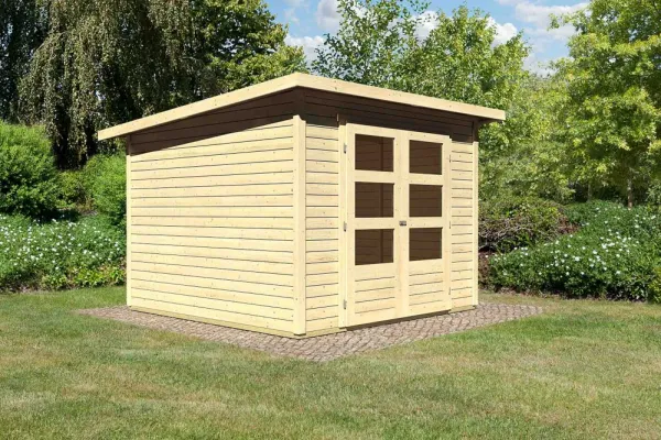 Drevený záhradný domček STOCKACH 4 Lanitplast