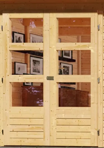 Drevený záhradný domček STOCKACH 2 Lanitplast