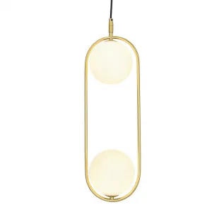 Závesná lampa CORDEL 2xG9 Candellux