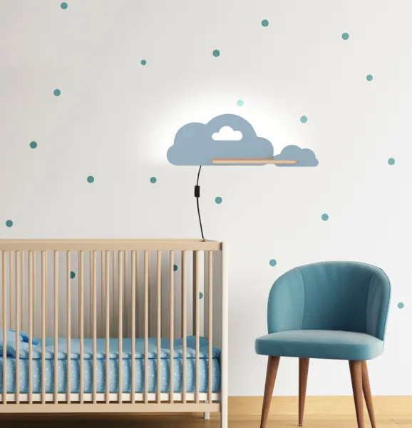 Detská lampička CLOUD LED Candellux