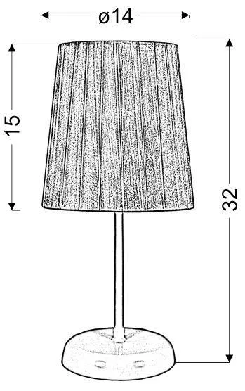 Stolová lampa RIFASA Candellux