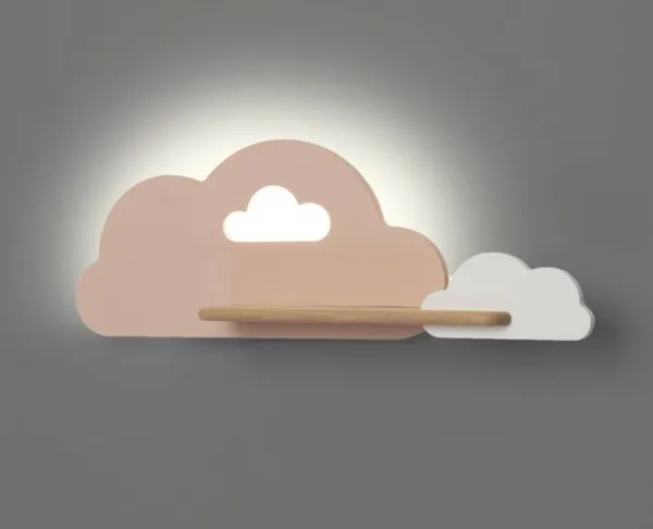 Detská lampička CLOUD LED Candellux