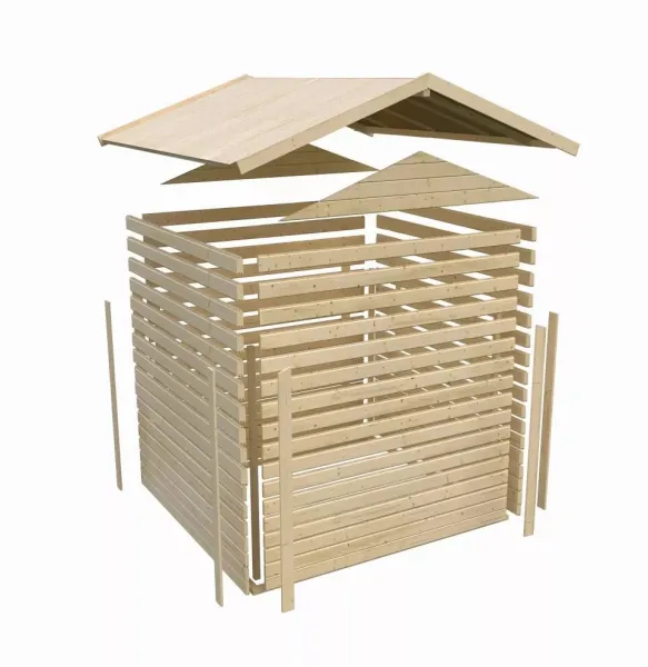 Vonkajšia fínska sauna BOSS Lanitplast