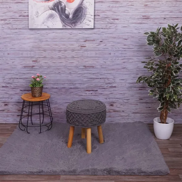 Macramé taburet