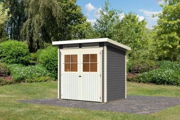 Drevený záhradný domček GLUCKSBURG 2 Lanitplast