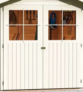 Drevený záhradný domček GLUCKSBURG 2 Lanitplast