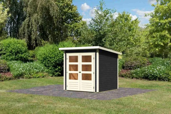 Drevený záhradný domček STOCKACH 2 Lanitplast