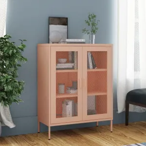 Plechová skrinka Dekorhome
