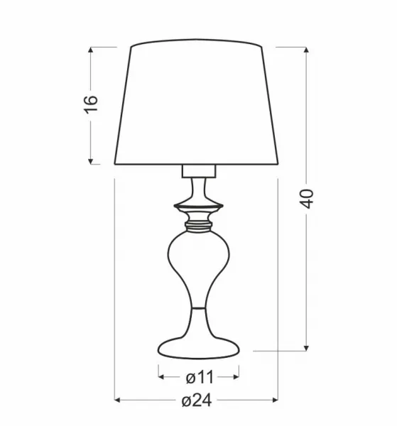 Stolová lampa PRIMA Candellux