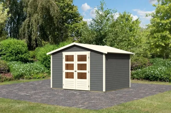 Drevený záhradný domček AMBERG 4 Lanitplast