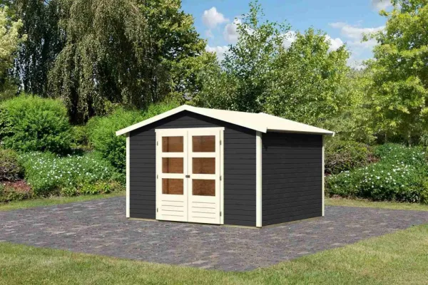 Drevený záhradný domček AMBERG 4 Lanitplast
