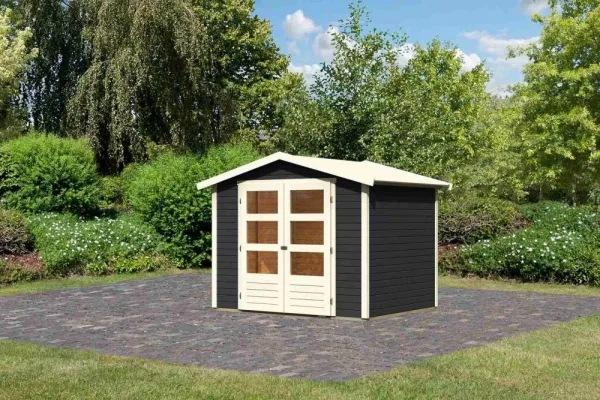 Drevený záhradný domček AMBERG 3 Lanitplast