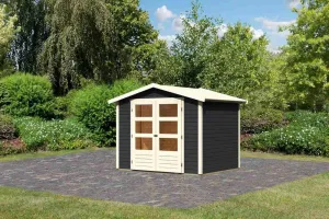 Drevený záhradný domček AMBERG 3 Lanitplast