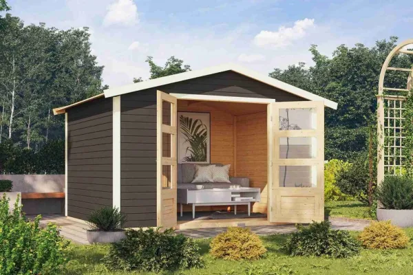 Drevený záhradný domček AMBERG 5 Lanitplast