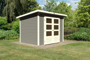 Drevený záhradný domček STOCKACH 3 Lanitplast
