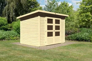 Drevený záhradný domček STOCKACH 3 Lanitplast