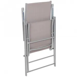Set záhradných polohovacích stoličiek so stolíkom 3 ks