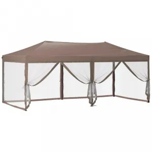 Skladacia party stan s bočnicami 3 x 6 m Dekorhome