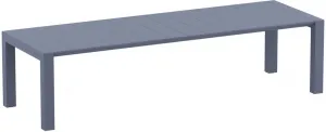 Rozkladací záhradný stôl 260+40 cm
