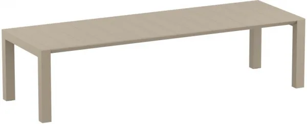 Rozkladací záhradný stôl 260+40 cm