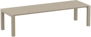 Rozkladací záhradný stôl 260+40 cm