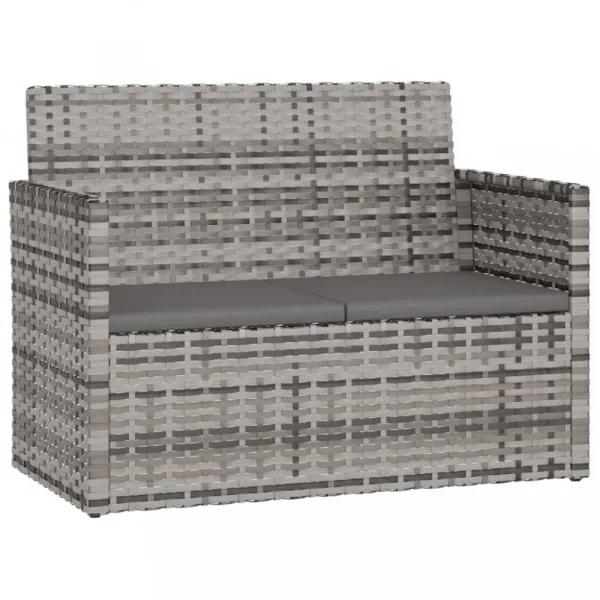Záhradná sedacia súprava 4 ks Dekorhome
