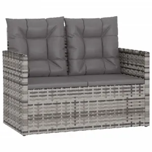 Záhradná sedacia súprava 4 ks Dekorhome Čierna