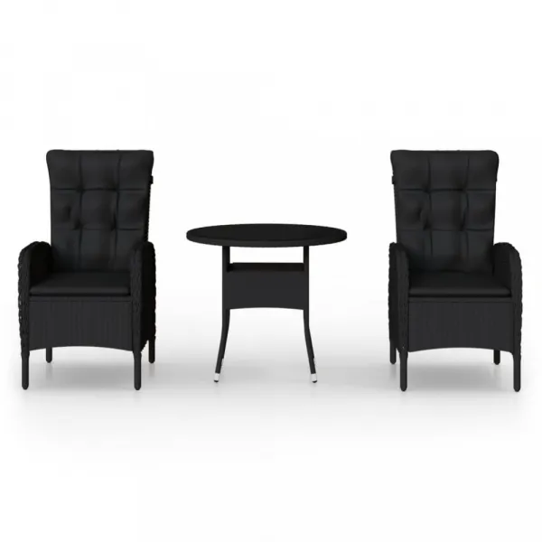 Záhradný bistro set 3 ks Dekorhome
