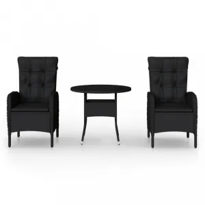 Záhradný bistro set 3 ks Dekorhome