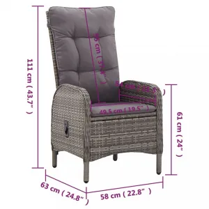 Záhradný bistro set 3 ks Dekorhome