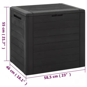 Záhradný úložný box 140 l Dekorhome
