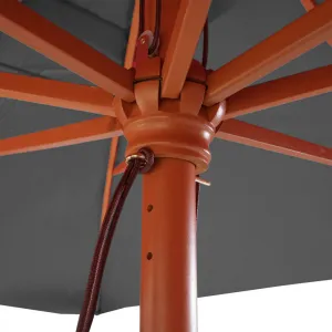Záhradný slnečník 3x4 m