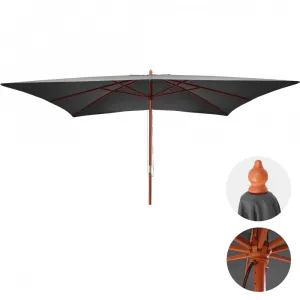 Záhradný slnečník 3x4 m