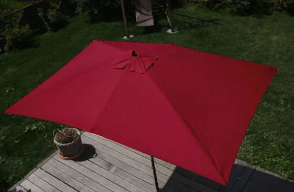 Záhradný slnečník 3x4 m