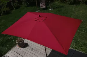 Záhradný slnečník 3x4 m