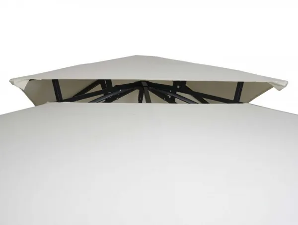 Pergola se stahovací střechou 2,5x2,5 m