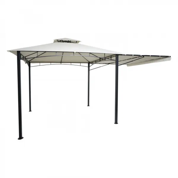 Pergola se stahovací střechou 2,5x2,5 m