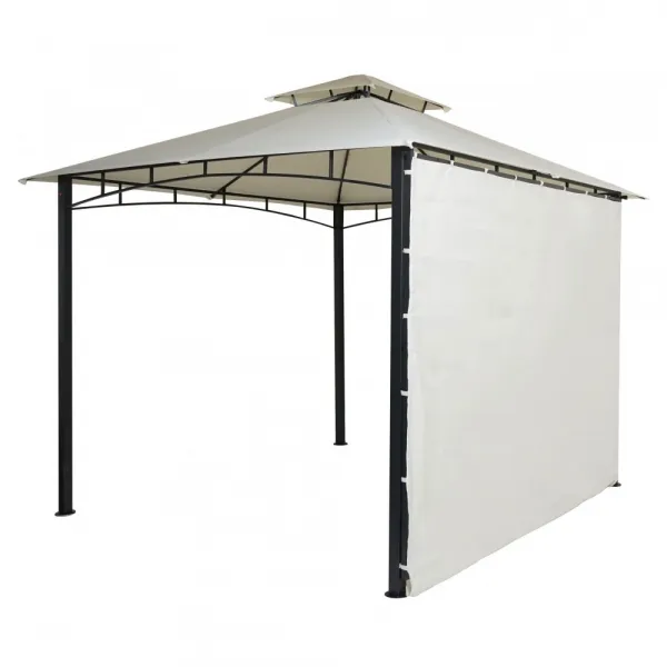 Pergola se stahovací střechou 2,5x2,5 m
