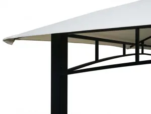 Pergola se stahovací střechou 2,5x2,5 m