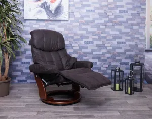 Relaxačné kreslo s podnožkou Dekorhome