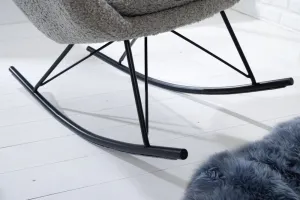 Hojdacie kreslo IKAROS Dekorhome Biela
