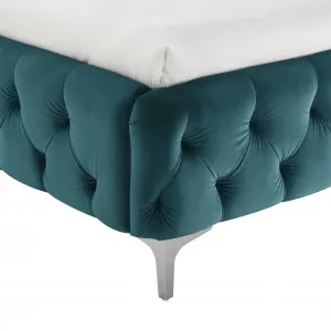 Chesterfield posteľ ZETHOS Dekorhome Krémová